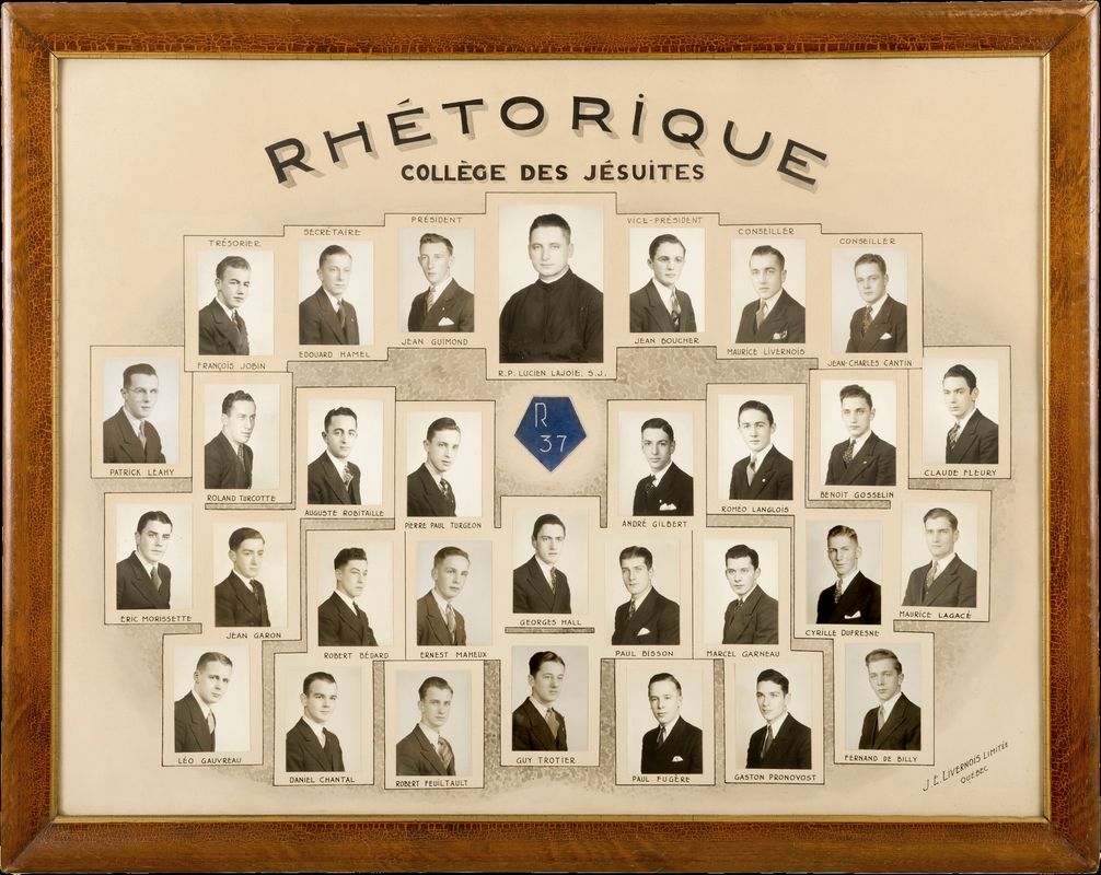 Rhétorique 1937
